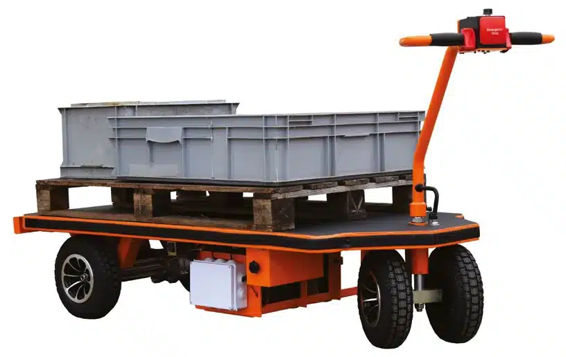 Plateforme motorisée PM80/1 en charge tout-terrain